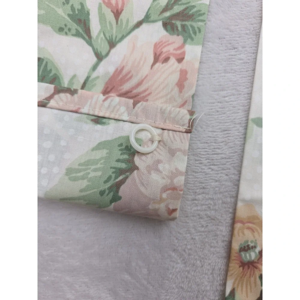 Vintage 80 90s Cottagecore Grandmillennial Floral Drapes Dots Romantic Chintz